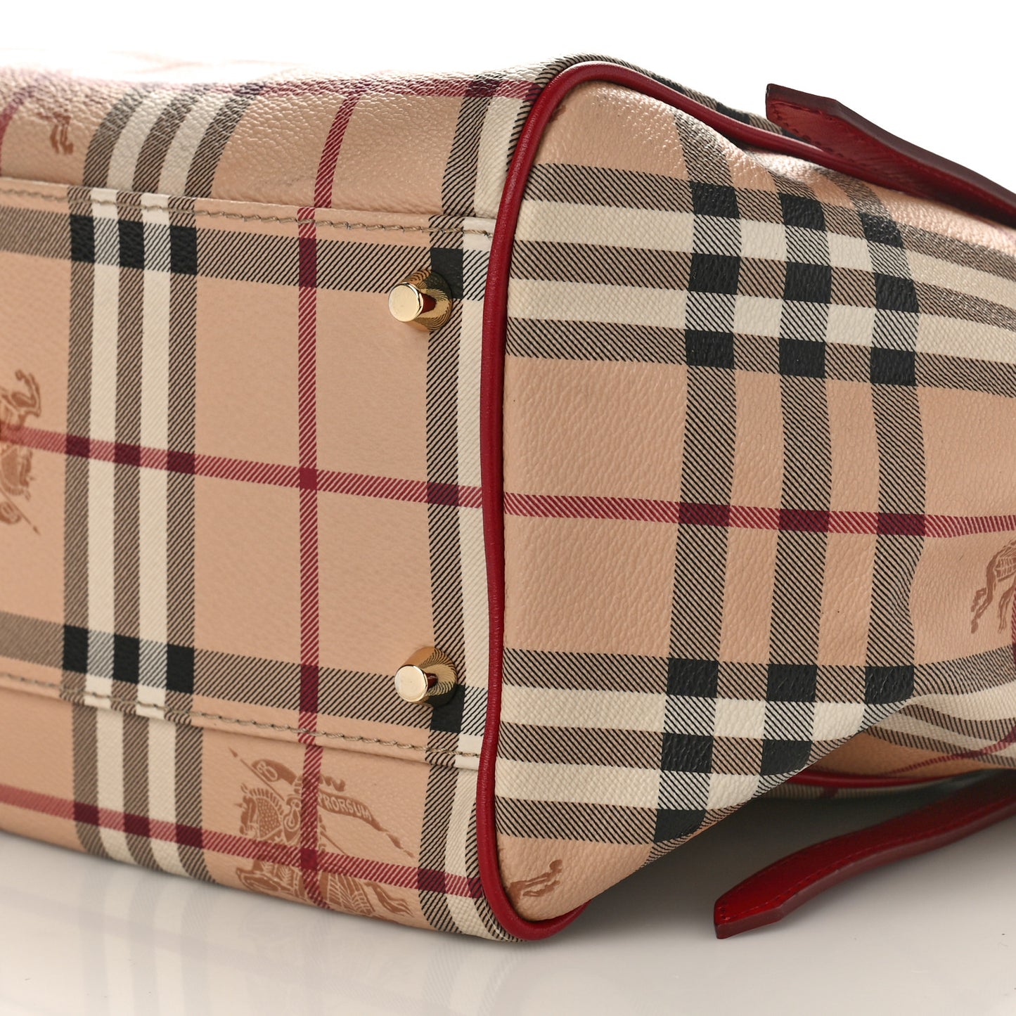 Haymarket Check Small Canterbury Tote Red