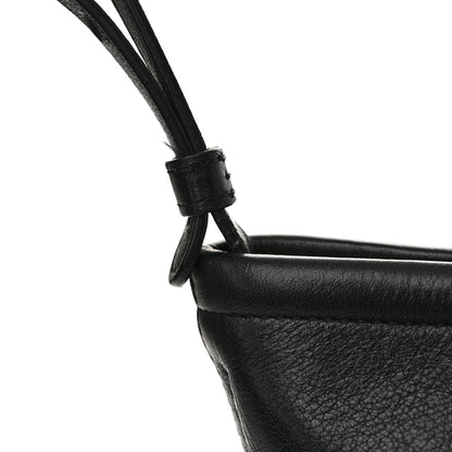 Mansur Gavriel Pebbled Calfskin Zip Bucket Bag Black 11 of 11