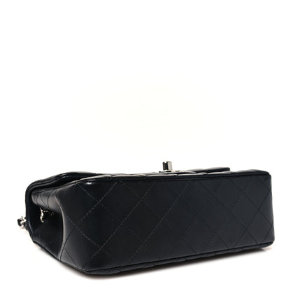 Chanel Lambskin Quilted Mini Rectangular Flap Black 4 of 12