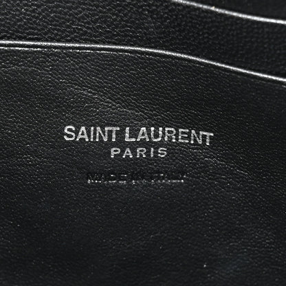 Saint Laurent Grain De Poudre Matelasse Monogram Mini Lou Camera Bag Asphalt 6 of 10