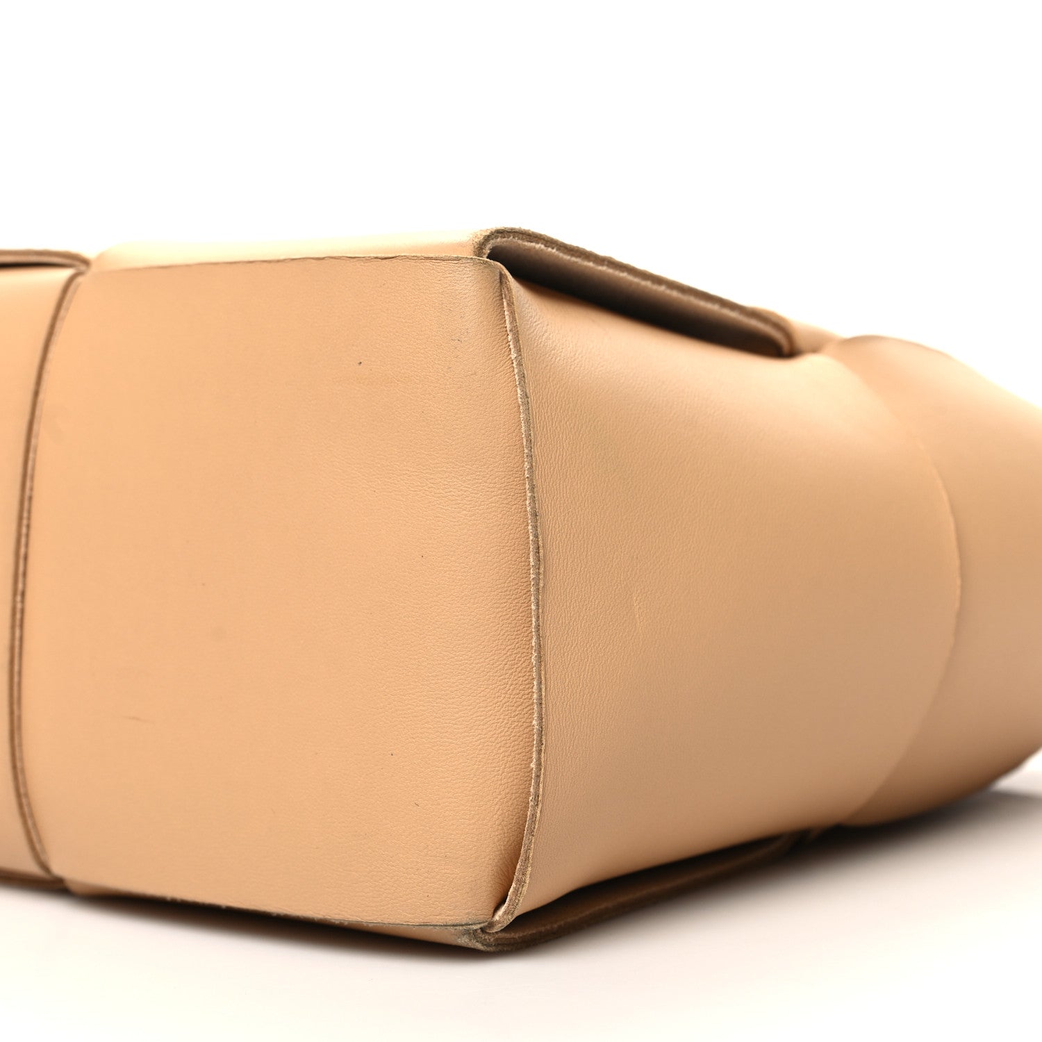 Bottega Veneta Nappa Maxi Intrecciato Small Arco Tote Almond 10 of 12