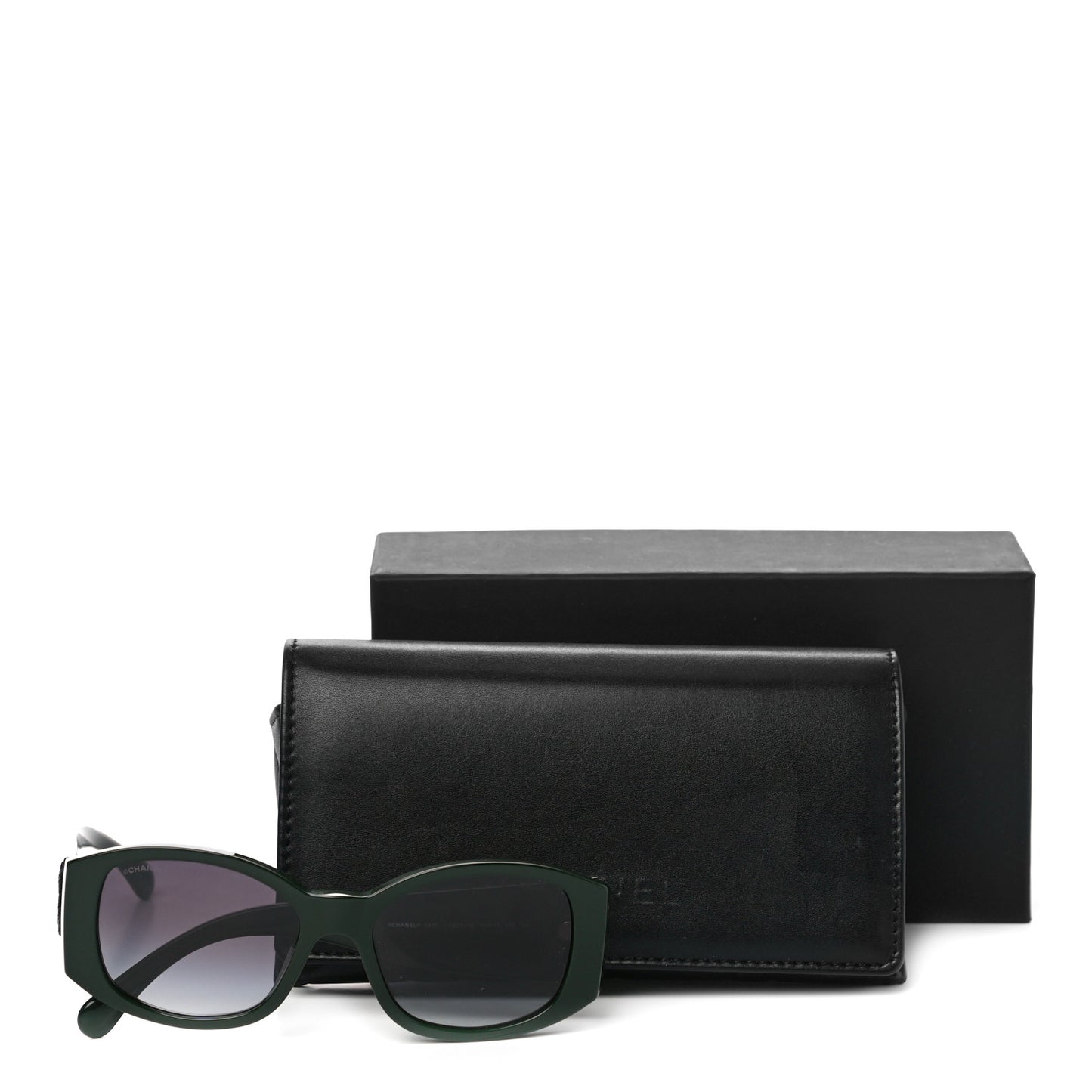 Acetate CC Logo Sunglasses 5450 Green