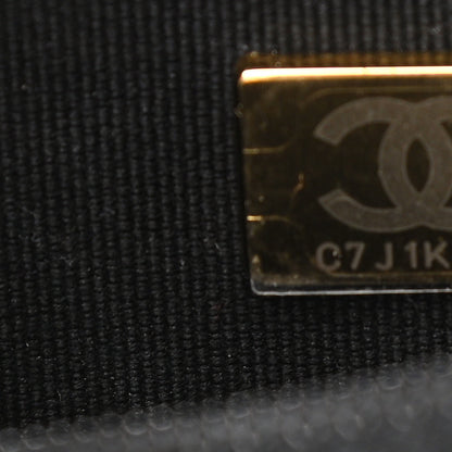 Chanel Caviar Quilted Boy Wallet On Chain WOC Black 8 of 15