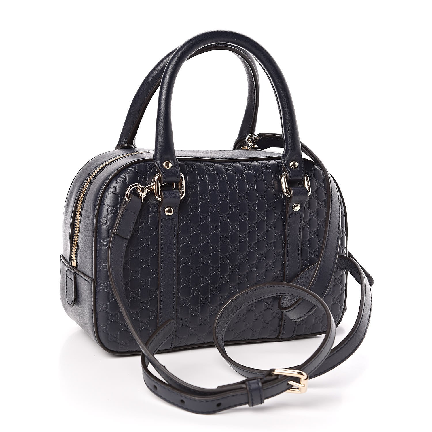 Gucci Soft Microguccissima Small Crossbody Bag Blue 3 of 10