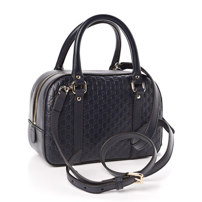 Gucci Soft Microguccissima Small Crossbody Bag Blue 3 of 10