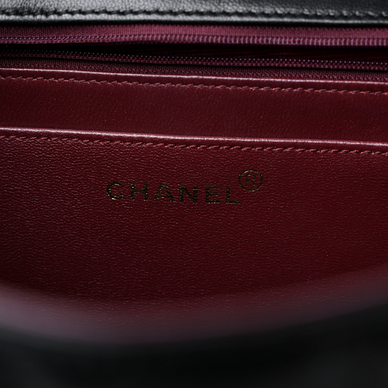 Chanel Lambskin Quilted XL Jumbo Single Flap Black 6 of 17