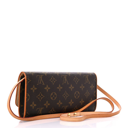 Louis Vuitton Monogram Pochette Twin GM 3 of 9