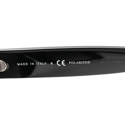 Chanel Acetate Polarized Square CC Sunglasses 5380 Black 6 of 8