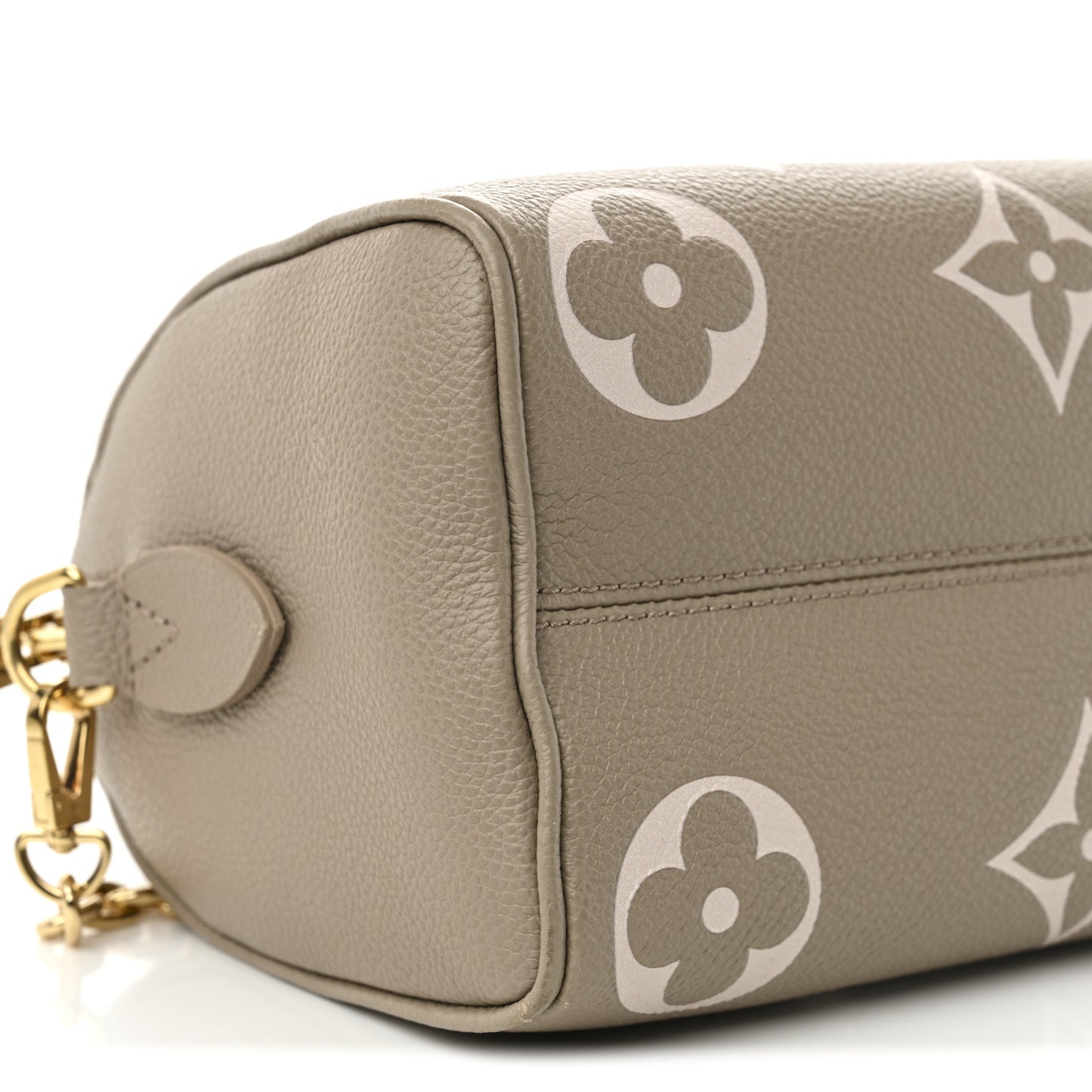 Empreinte Monogram Giant Speedy Bandouliere 20 Creme Beige