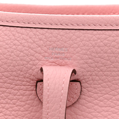 Hermes Taurillon Clemence Evelyne TPM Rose Sakura 6 of 11