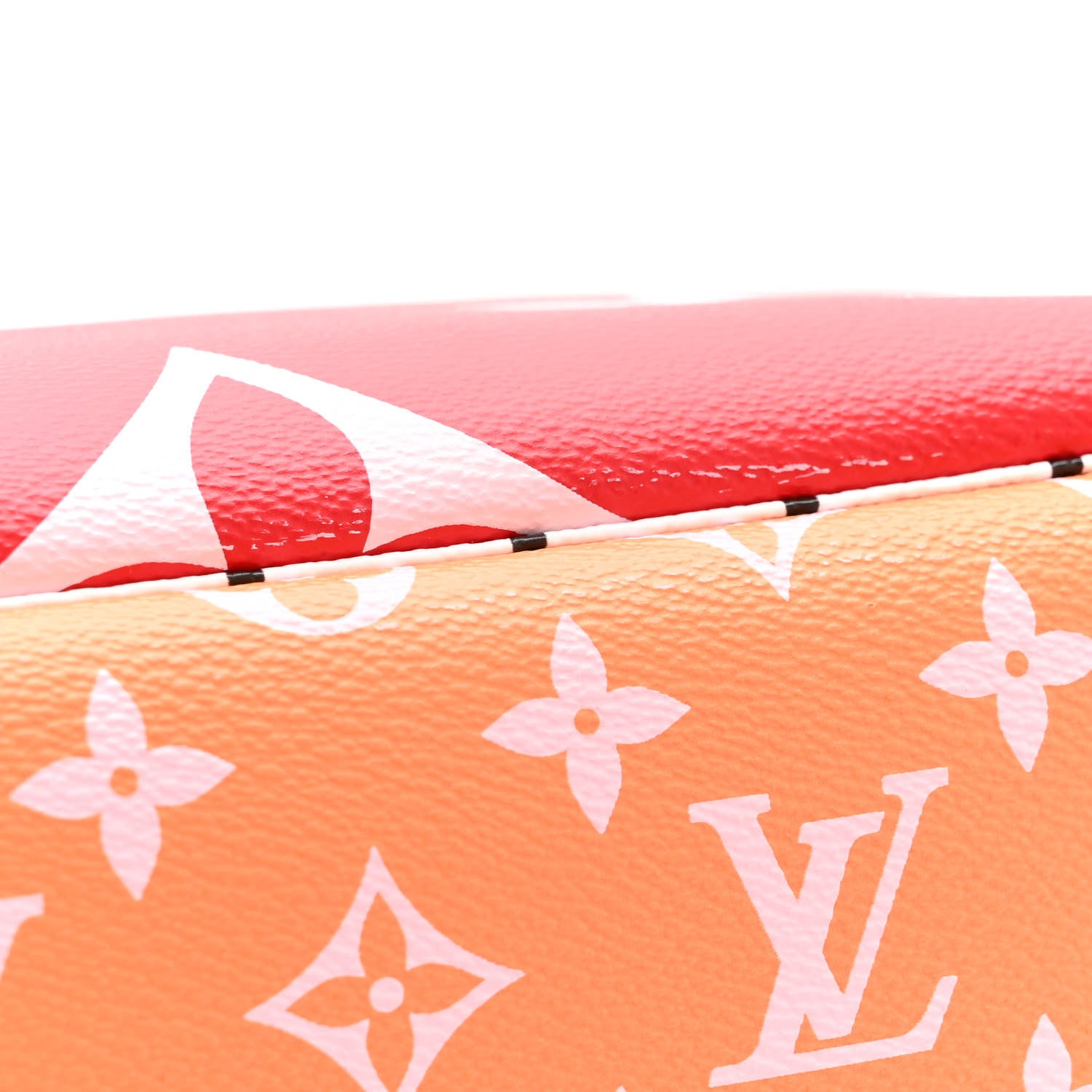 Louis Vuitton Monogram Giant Neverfull MM Rouge 14 of 15