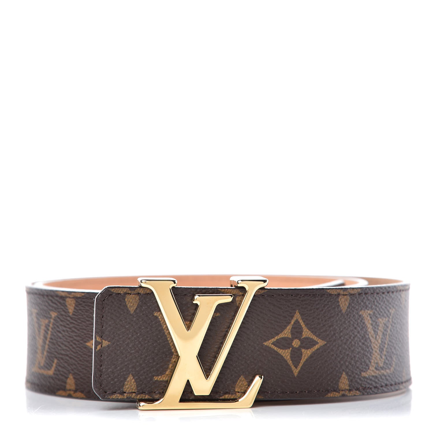 Louis Vuitton Monogram 40mm LV Initiales Belt 85 34 1 of 7