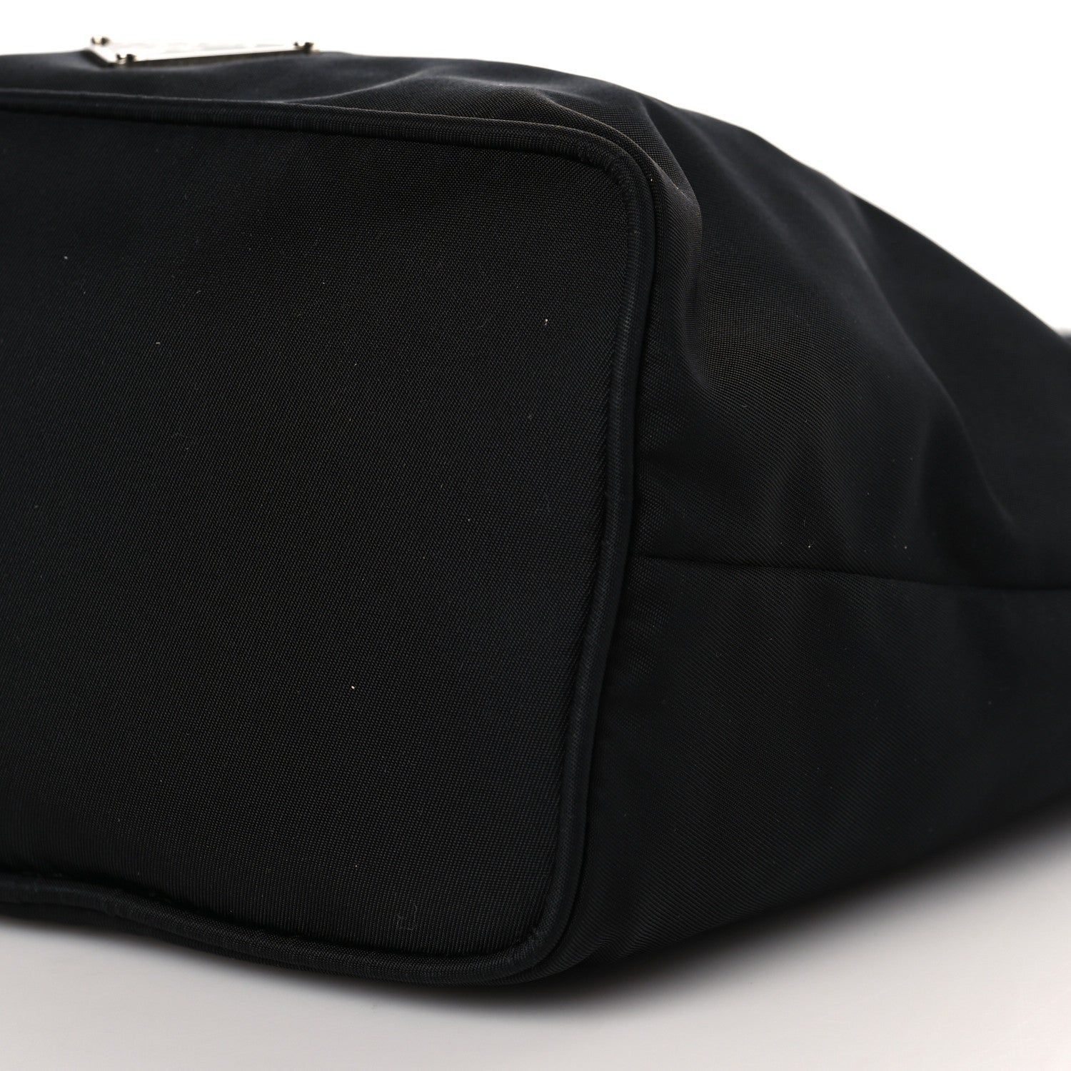 Prada Tessuto Nylon Vitello Hobo Black 9 of 9