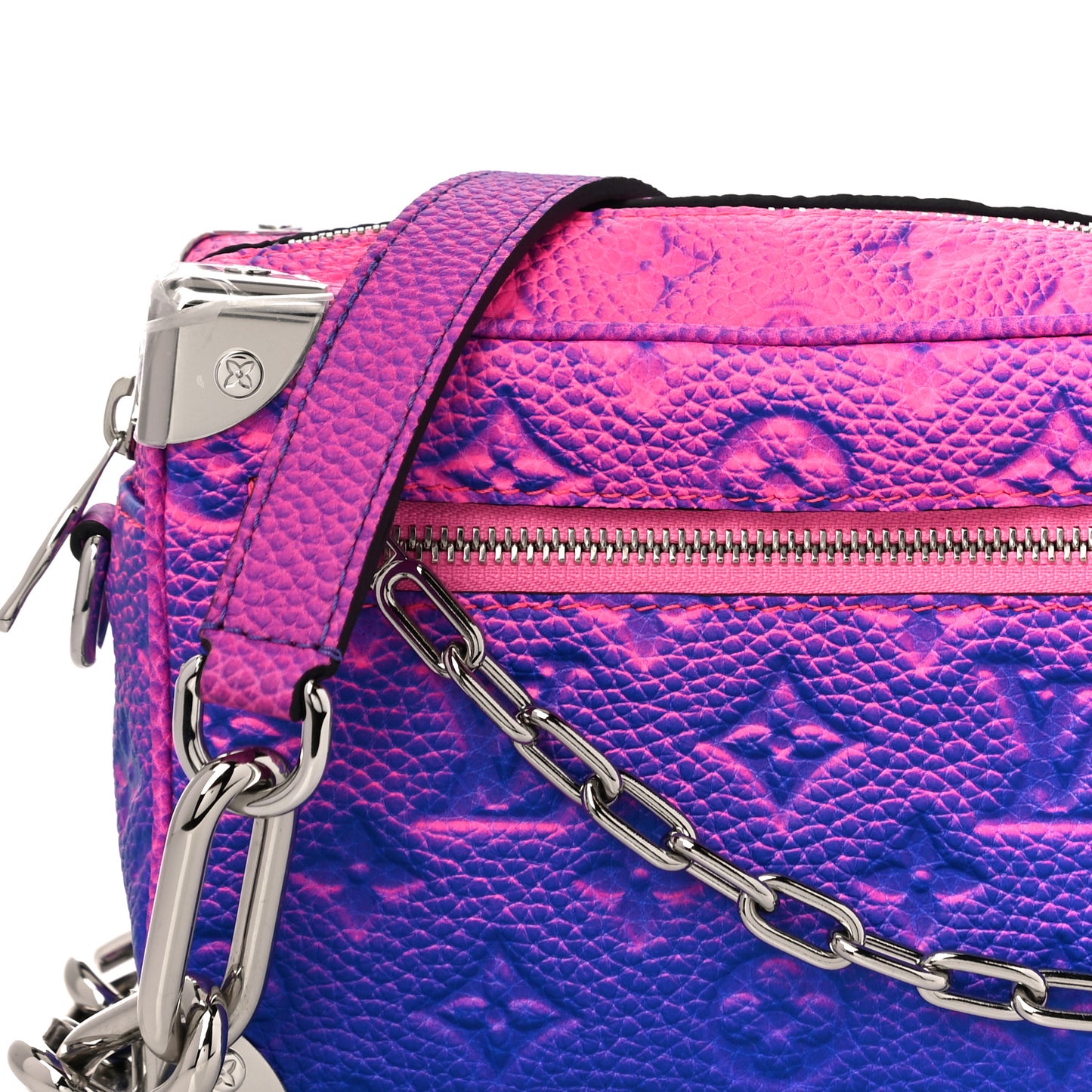 Taurillon Illusion Mini Soft Trunk Bleu Rose