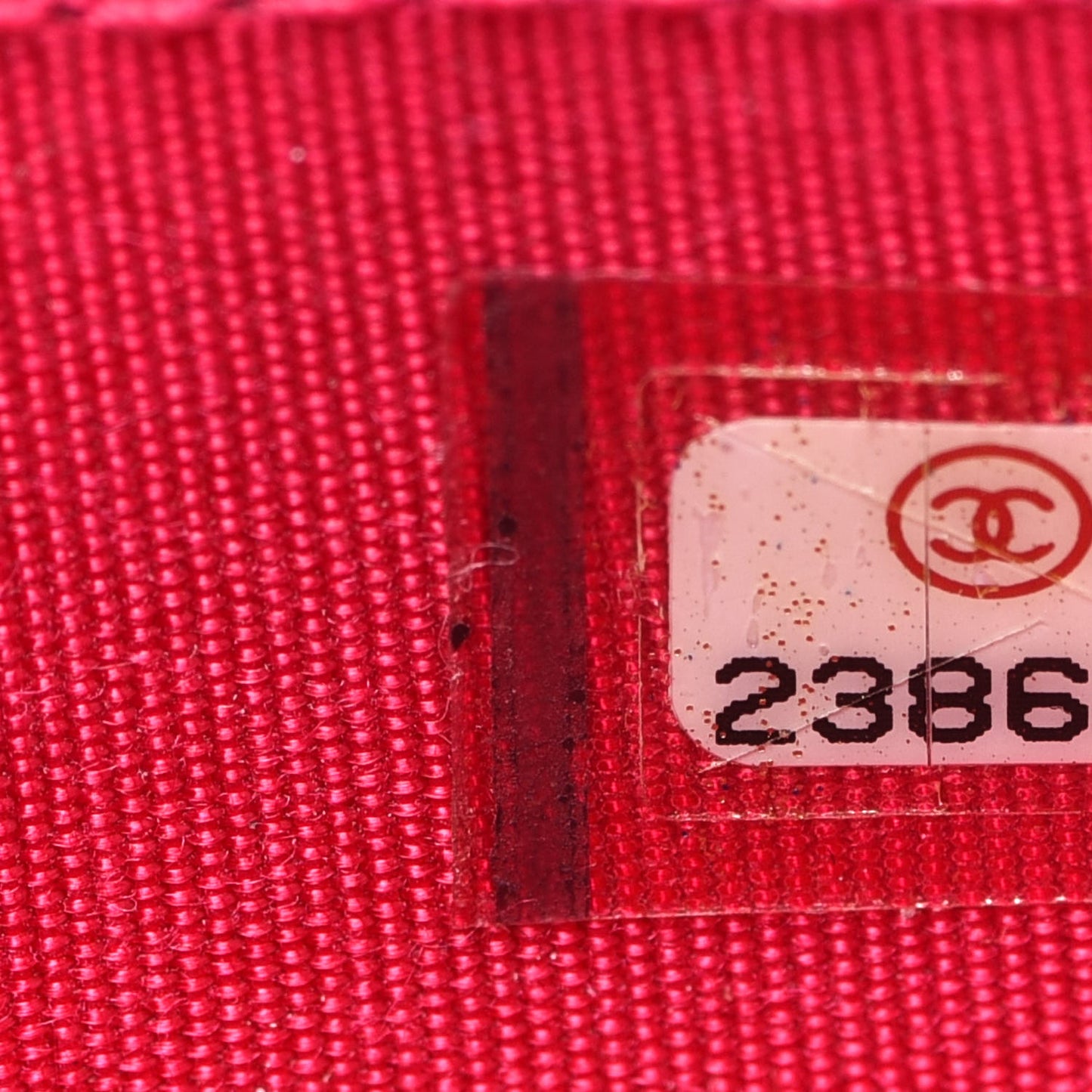 Caviar Quilted Boy Zip Around Coin Purse Wallet Fuchsia