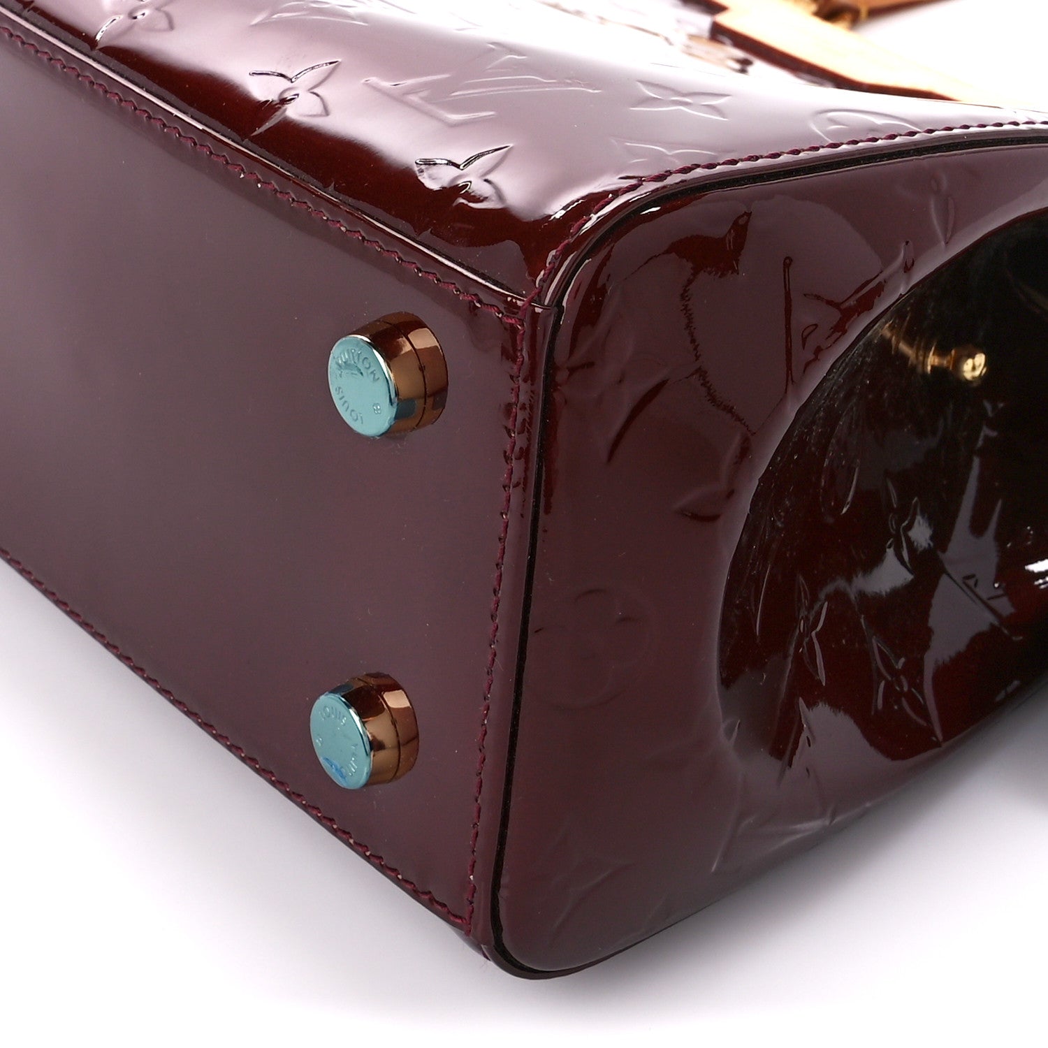 Louis Vuitton Vernis Brea MM Rouge Fauviste 11 of 11