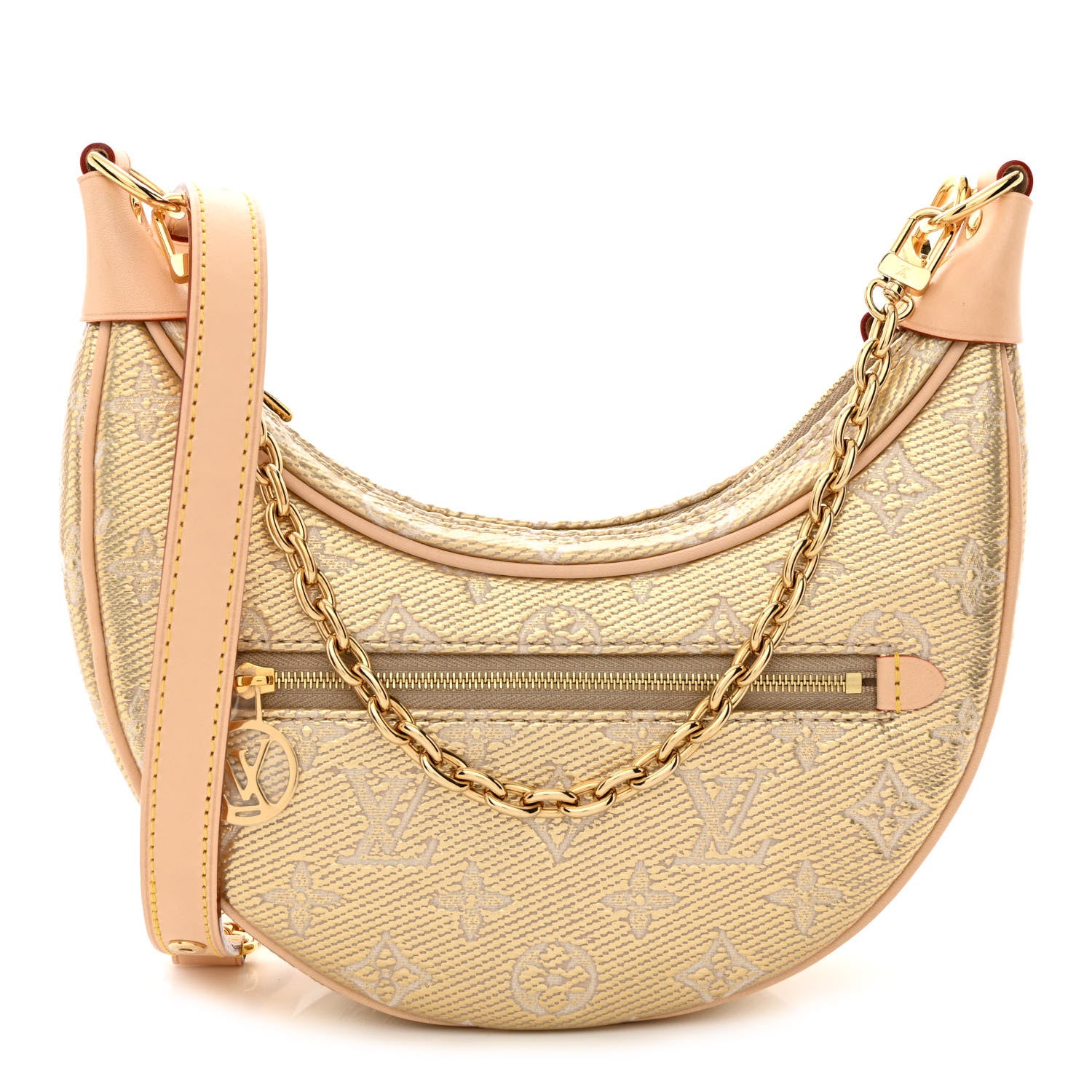 Louis Vuitton Monogram Jacquard Loop Gold 1 of 9