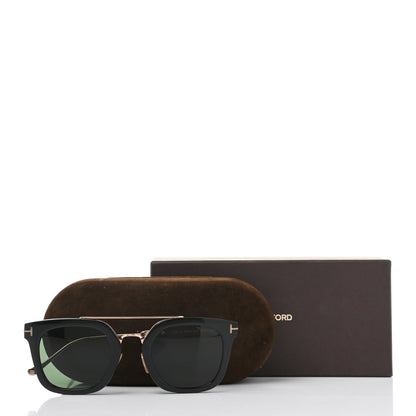 Tom Ford Alex Squared Sunglasses TF541 Black 8 of 8