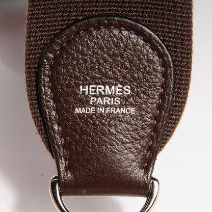 Hermes Taurillon Clemence Evelyne III PM Chocolate 11 of 14