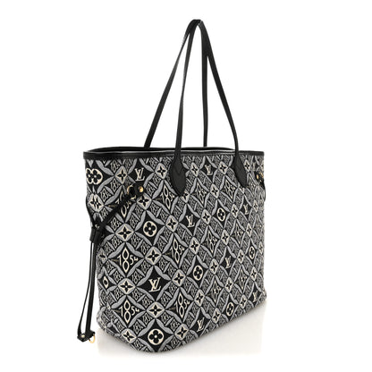 Louis Vuitton Jacquard Since 1854 Neverfull MM Grey 4 of 13