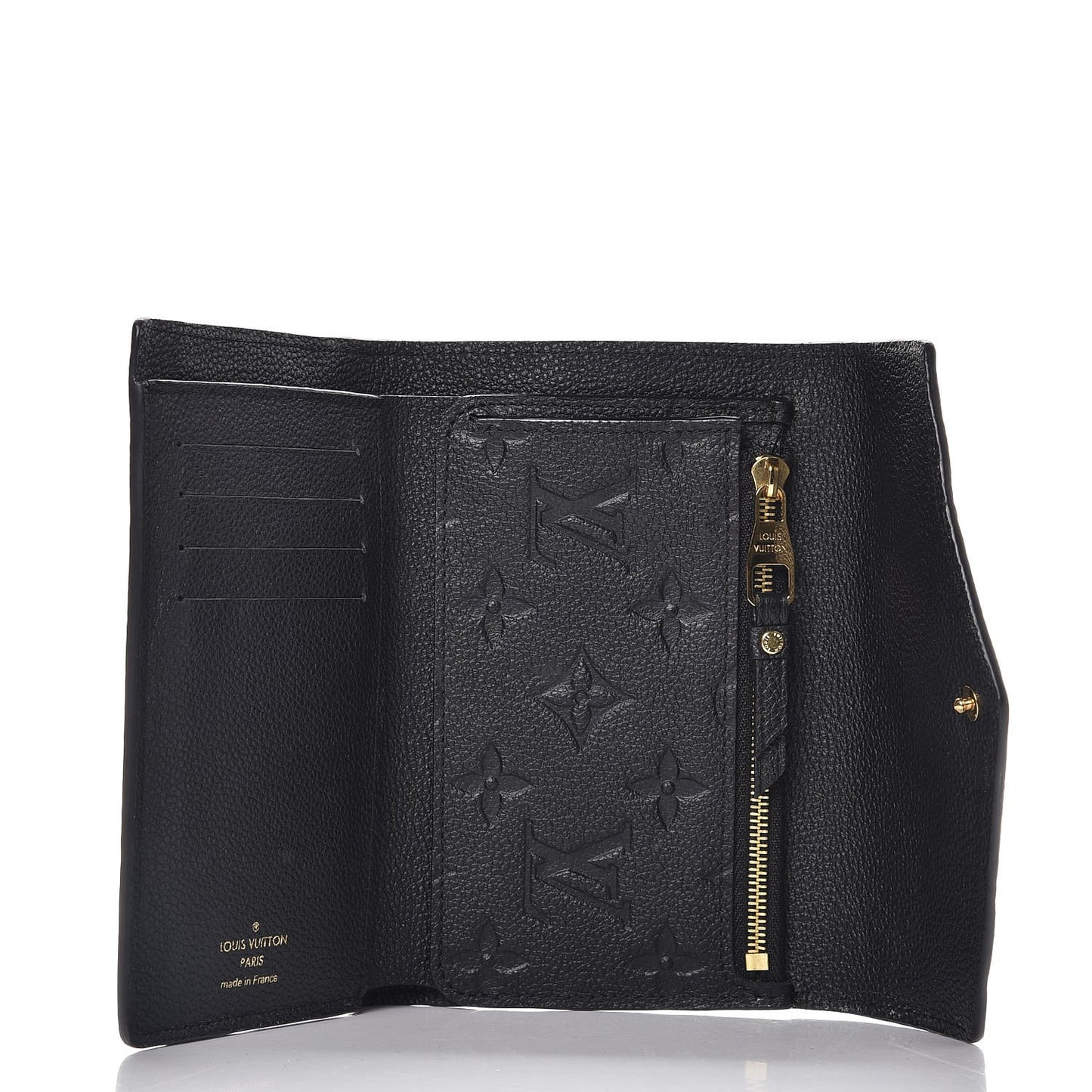 Empreinte Compact Curieuse Wallet Black