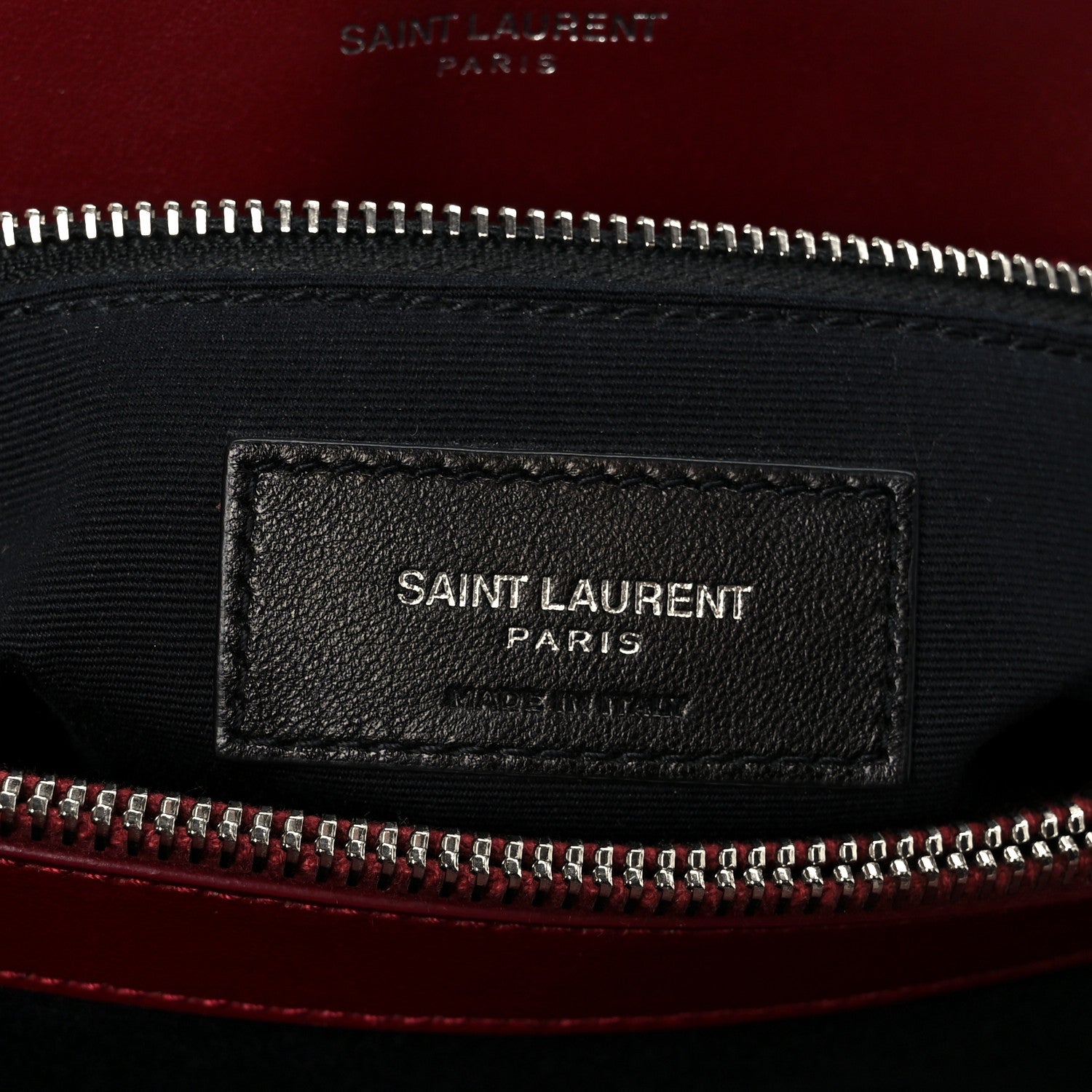 Saint Laurent Calfskin Y Quilted Monogram Medium Loulou Chain Satchel Palissandre 6 of 11