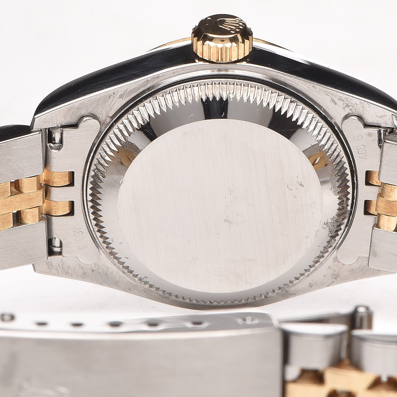 Rolex Stainless Steel 18K Yellow Gold 26mm Oyster Perpetual Datejust Watch Champagne 69173 5 of 7