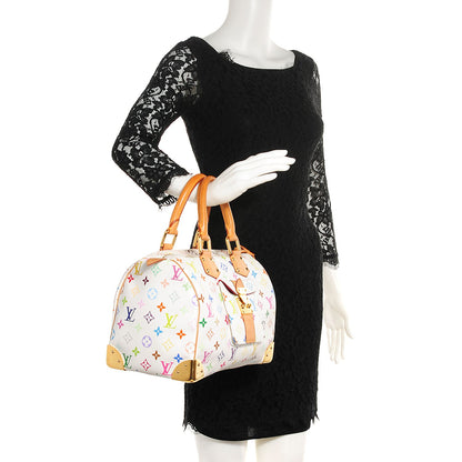 Louis Vuitton Monogram Multicolor Speedy 30 White 2 of 7