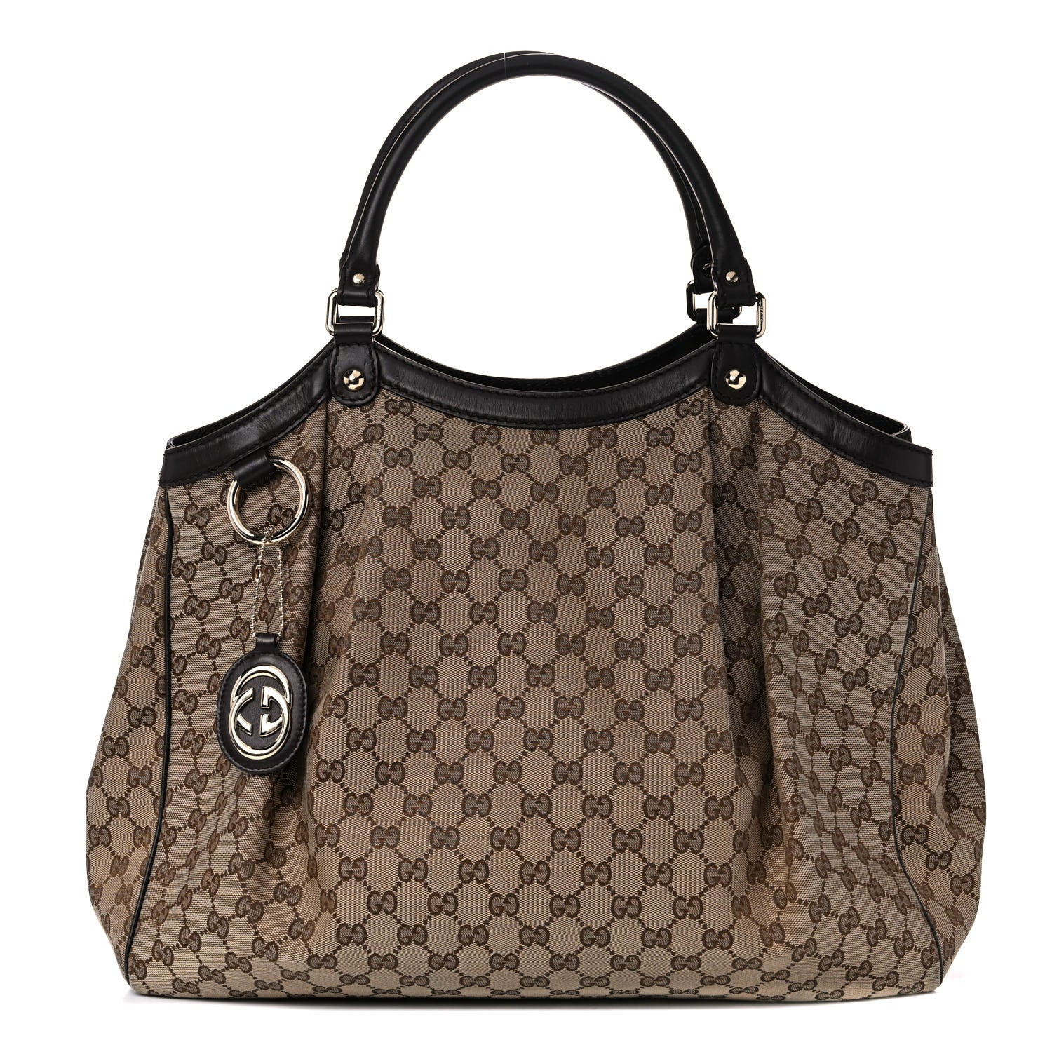 Gucci Monogram Large Sukey Tote Dark Brown 1 of 14