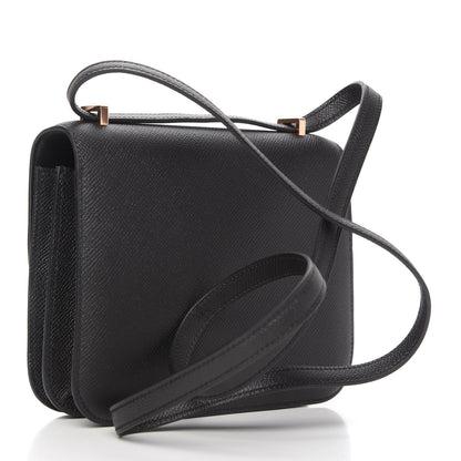 Hermes Epsom Constance 18 Black 3 of 11