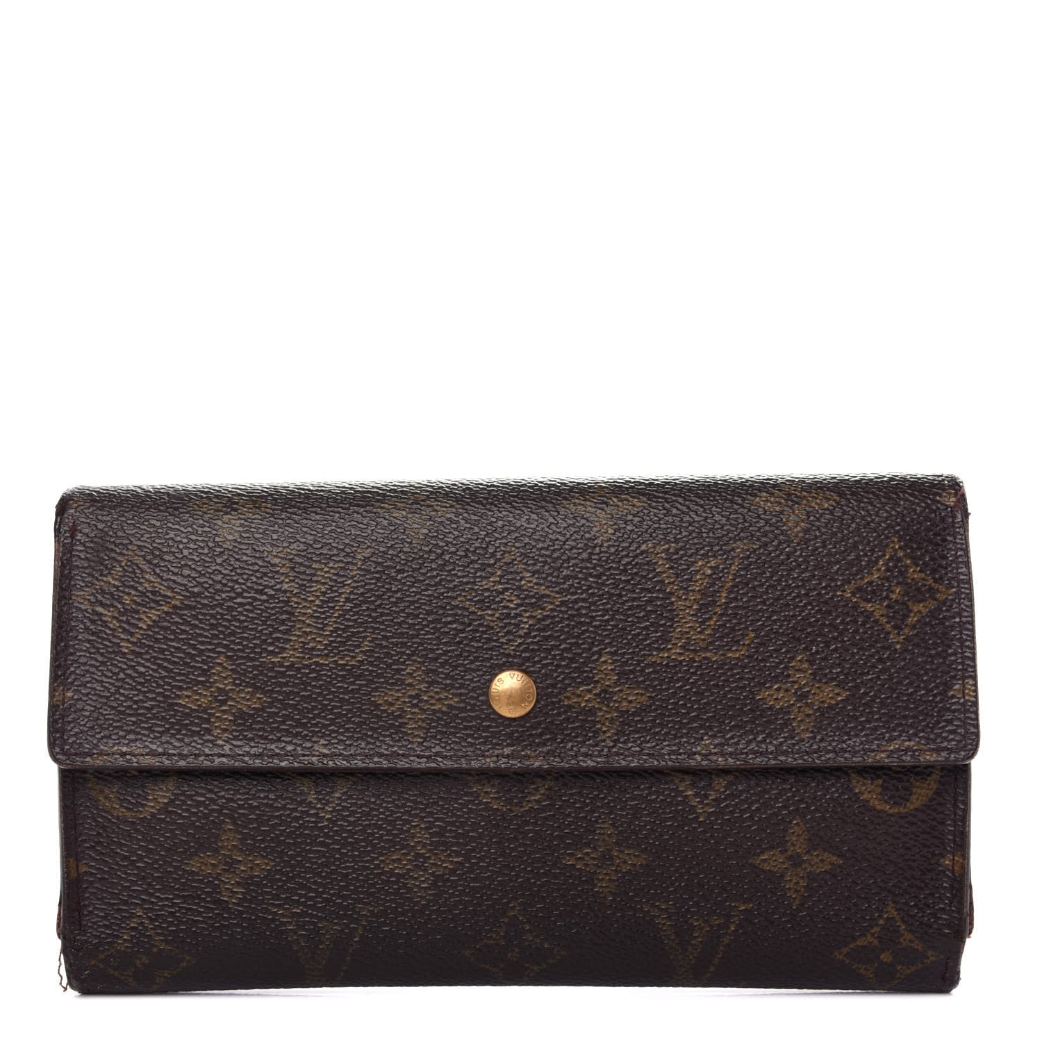 Louis Vuitton Monogram Porte Tresor International Wallet 1 of 9