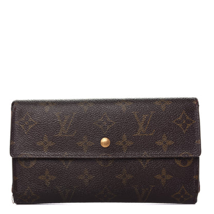 Louis Vuitton Monogram Porte Tresor International Wallet 1 of 9