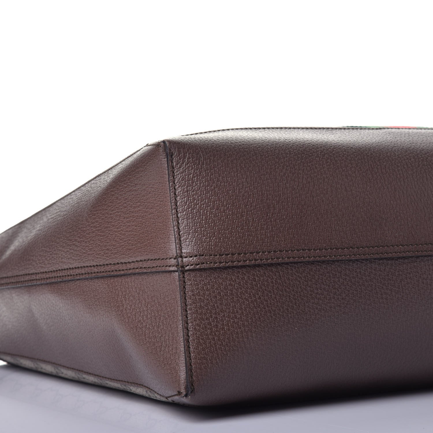 Gucci GG Supreme Monogram Web Large Ophidia Tote Brown 7 of 8