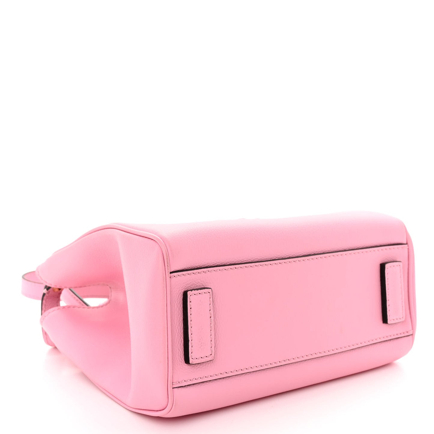 Grained Calfskin Small La Medusa Chain Tote Baby Pink