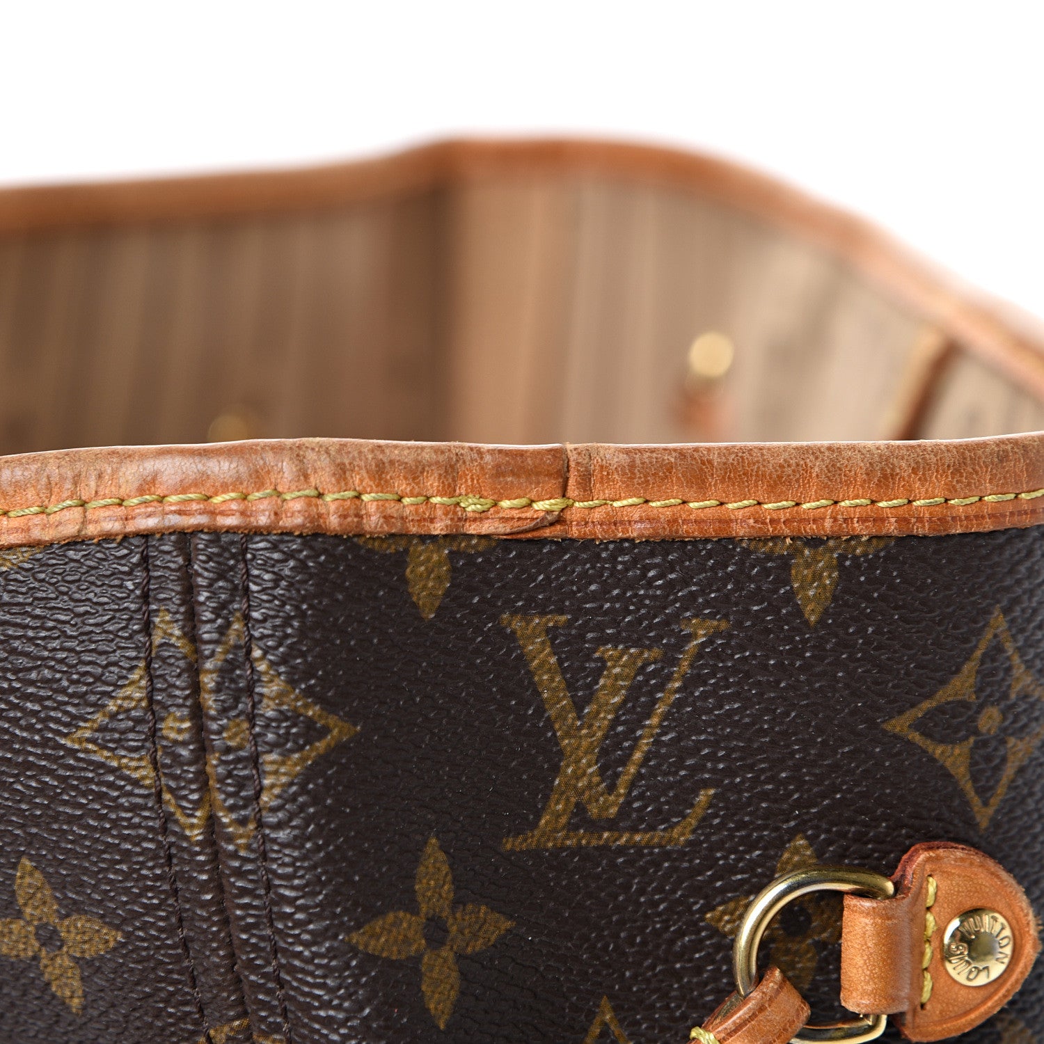 Louis Vuitton Monogram Neverfull MM 22 of 23