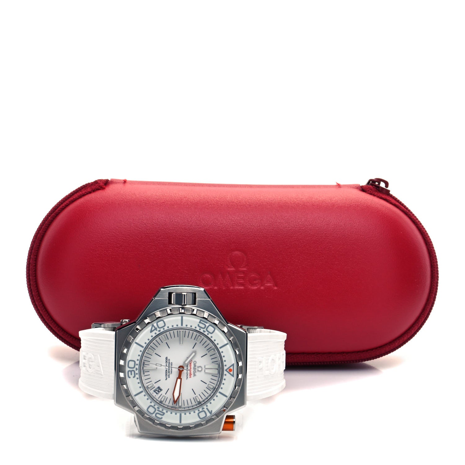 Omega Titanium Rubber 55mm Ploprof 1200M Co-Axial Chronometer Automatic Watch White 224.32.55.21.04.001 5 of 5