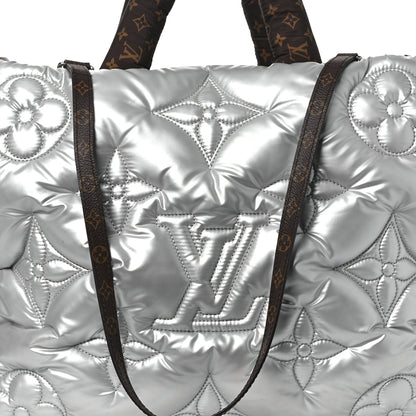 Louis Vuitton Econyl Monogram Pillow Giant Onthego GM Silver 6 of 9