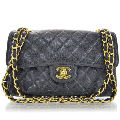 Chanel Caviar Quilted Small Double Flap Black 1 of 11