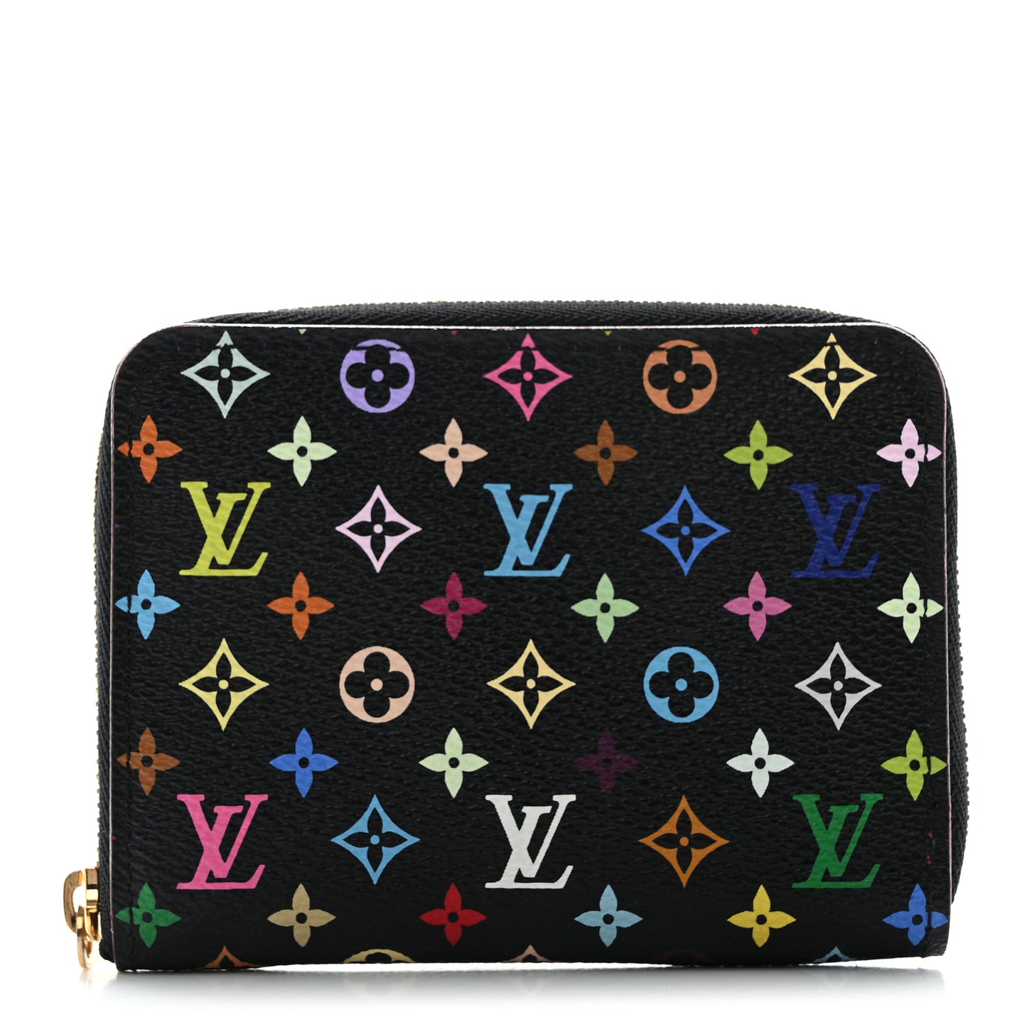 Monogram Multicolor Zippy Coin Purse Black Grenade