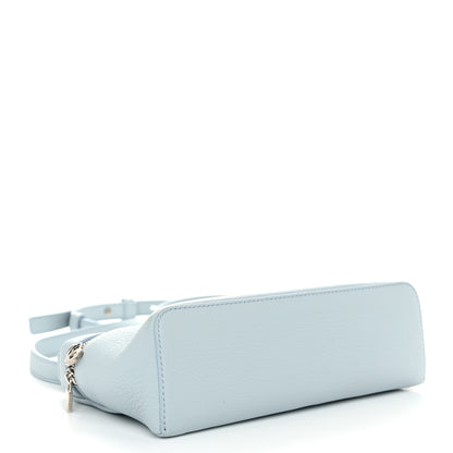 Loro Piana Grained Calfskin L19 Extra Pocket Pouch Minty Breeze 4 of 9