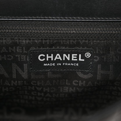 Chanel Lambskin Quilted Lady Graphic Flap Black 6 of 11