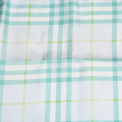 Burberry Silk Check Scarf Green 11 of 20