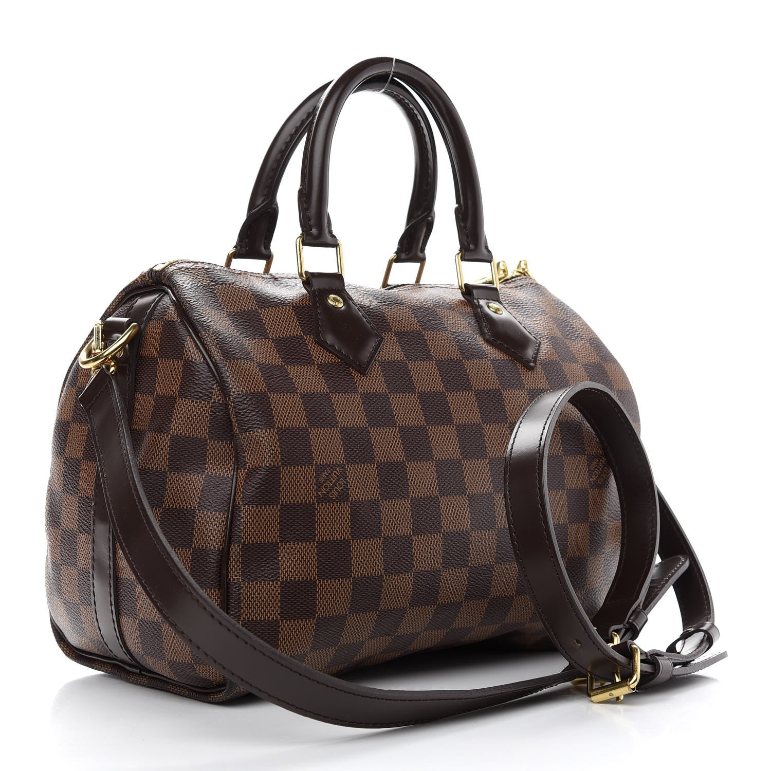 Louis Vuitton Damier Ebene Speedy Bandouliere 25 3 of 9