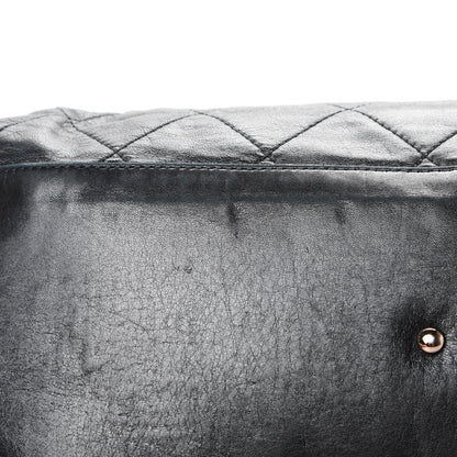 Chanel Lambskin Cloudy Bundle Bowler Black 15 of 15