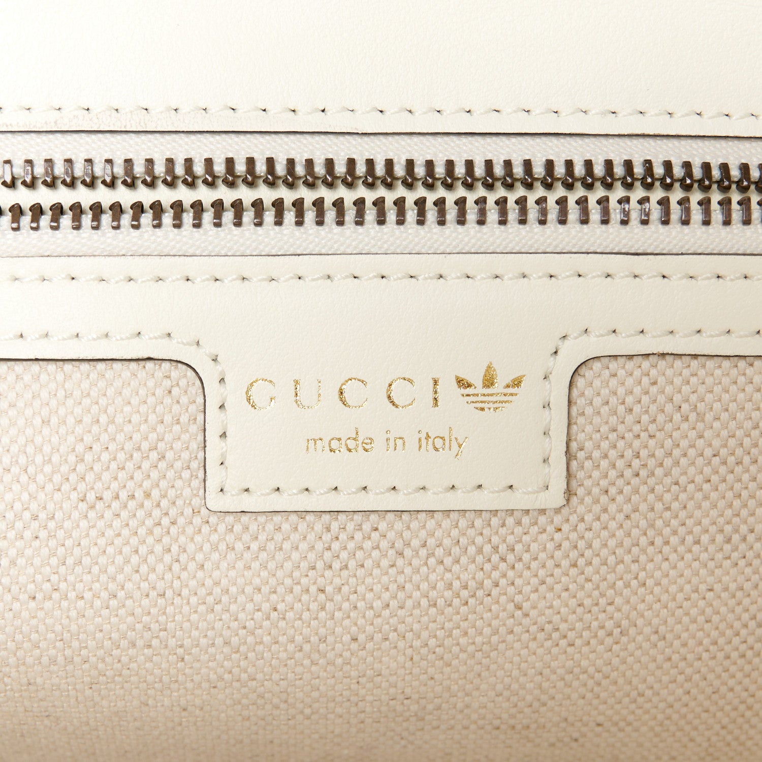Gucci X Adidas Calfskin Matelasse Small GG Marmont Shoulder Bag Off White 6 of 11