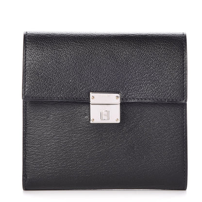 Hermes Chevre Mysore Clic 12 Wallet Black 1 of 9