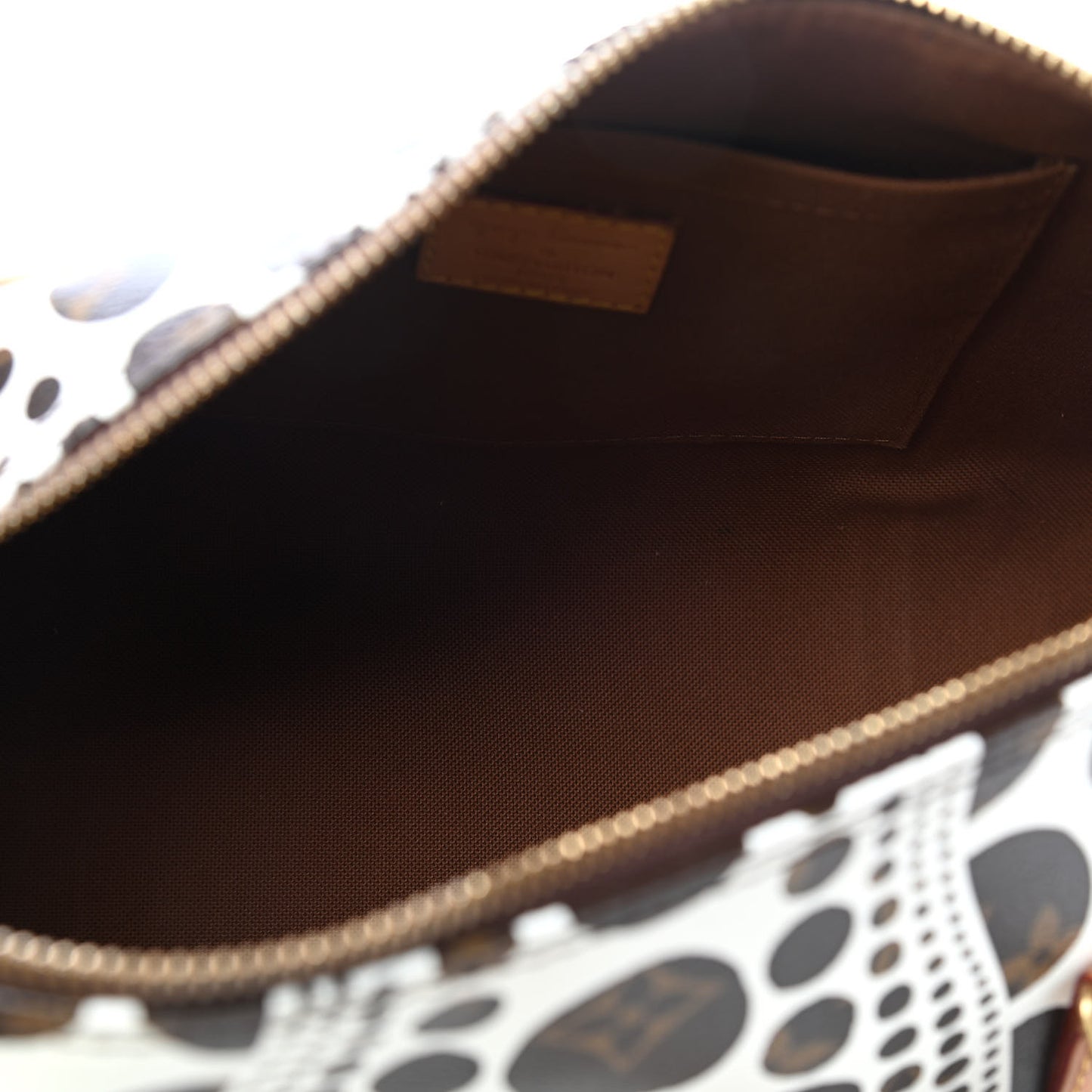 Monogram Kusama Pumpkin Dots Papillon 30 White