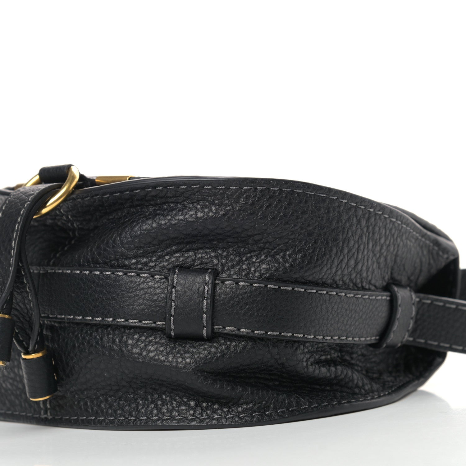 Chloe Calfskin Mini Marcie Round Crossbody Bag Black 10 of 10