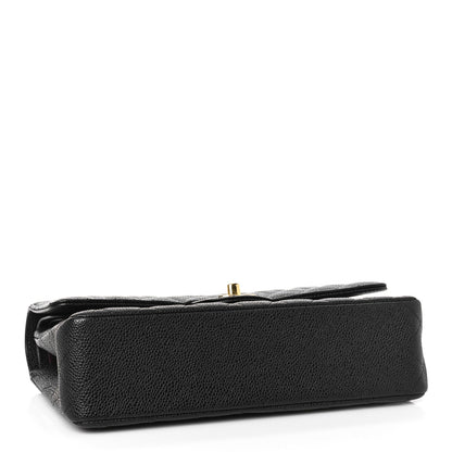 Chanel Caviar Quilted Medium Double Flap Black 4 of 9