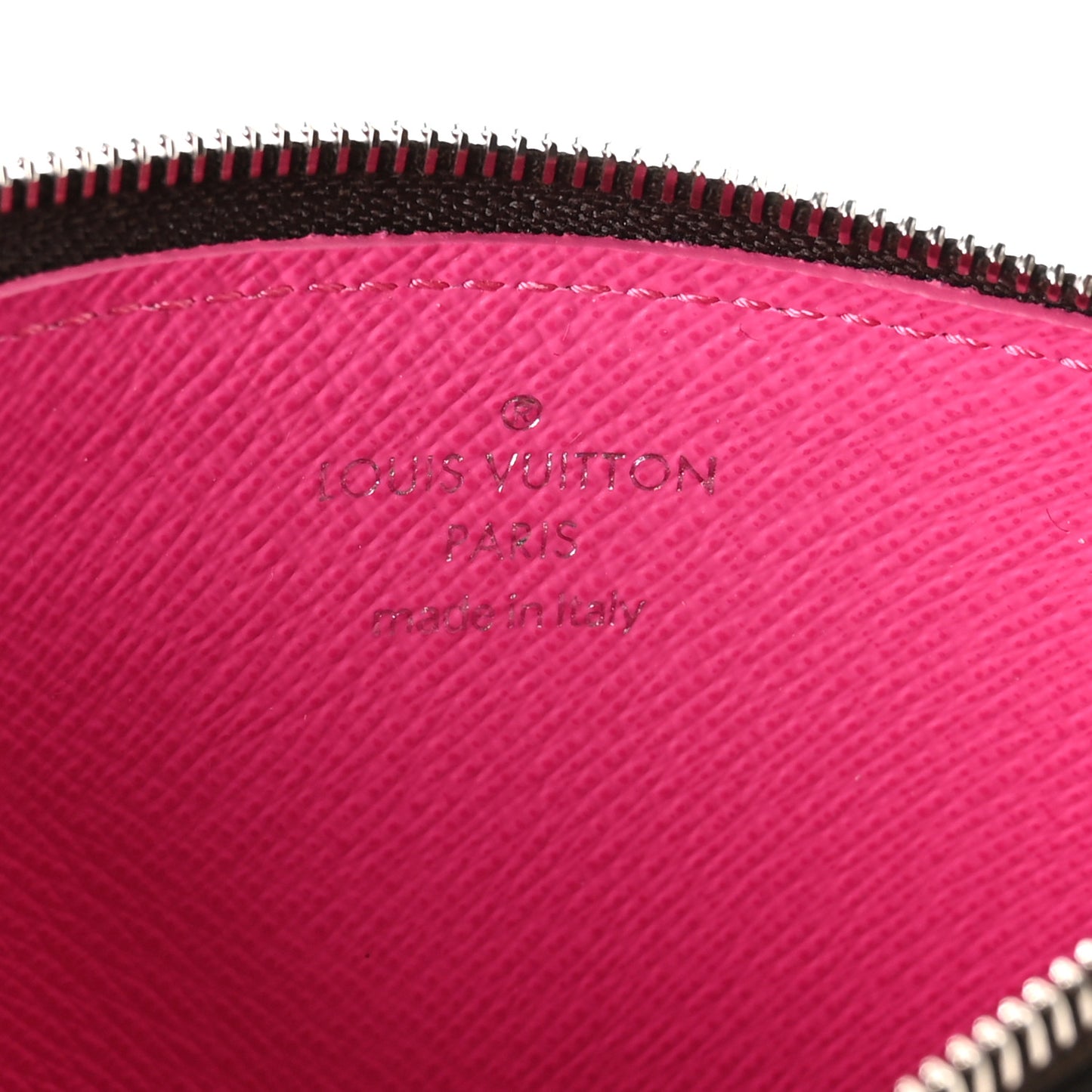Monogram Calfskin Coin Card Holder Rose
